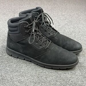 Timberland Men's Graydon Mid Lightweight Sneaker Chukka Boots Shoes Black Sz 12